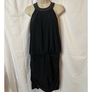 WHBM Datey MJ Grecian Ruched Blouson Dress Size S NWT